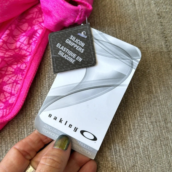 Oakley impact banded hipster hibiscus size large pink bikini bottom NWT - Picture 5 of 11